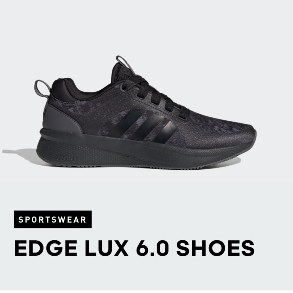 Womens 8.5 Adidas Edge Lux 6.0